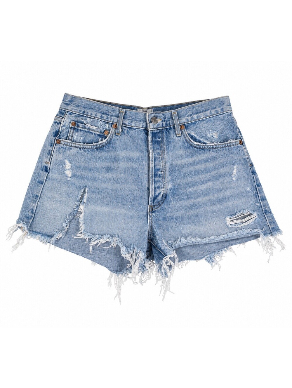 AGOLDE Parker Vintage Cutoff Denim Shorts